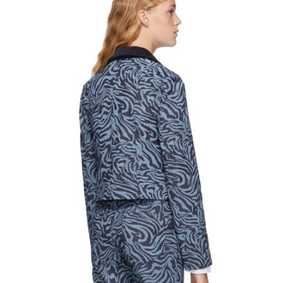 Miaou blue zebra Kai jacket - size small - Picture 3 of 4